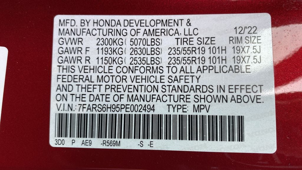 2023 Honda CR-V Hybrid Sport Touring