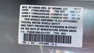 2018 Honda CR-V EX-L