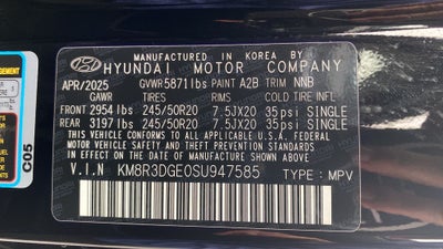 2025 Hyundai Palisade XRT
