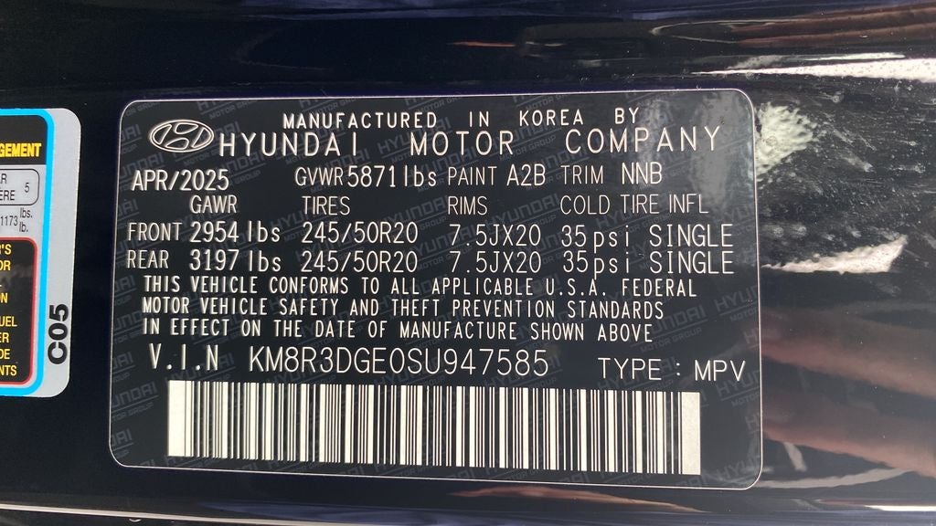 2025 Hyundai Palisade XRT