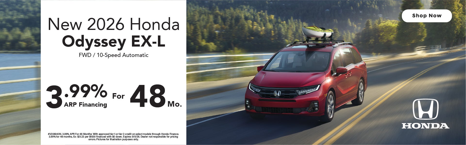 2026 Honda Odyssey EX-L